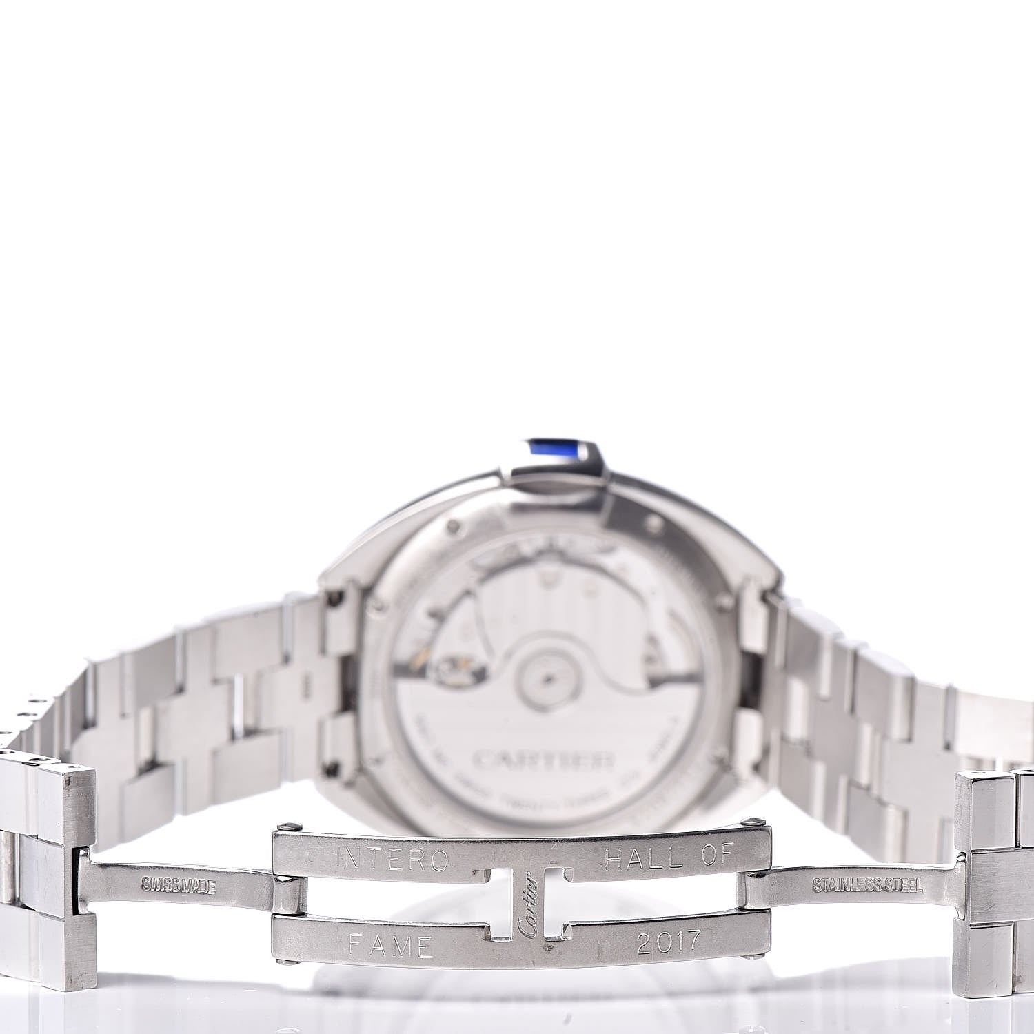 Cartier Stainless Steel 35mm Cle De Automatic Watch 6 of 12