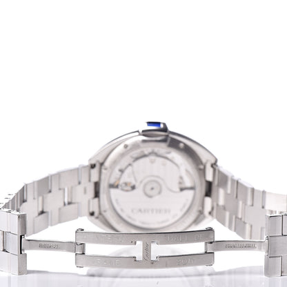 Cartier Stainless Steel 35mm Cle De Automatic Watch 6 of 12