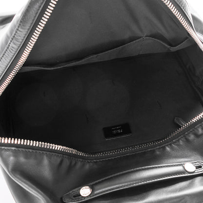 Fendi Calfskin Faces Backpack Black 5 of 6