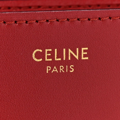 Celine Box Calfskin Teen Classic Box Flap Bag Red 7 of 14