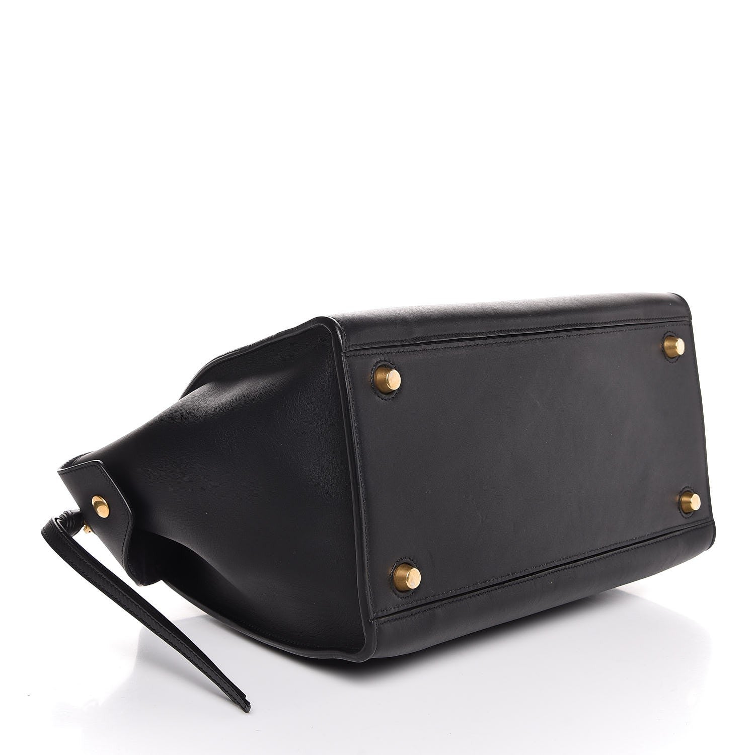 Celine Smooth Calfskin Small Ring Bag Black 4 of 6