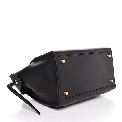 Celine Smooth Calfskin Small Ring Bag Black 4 of 6