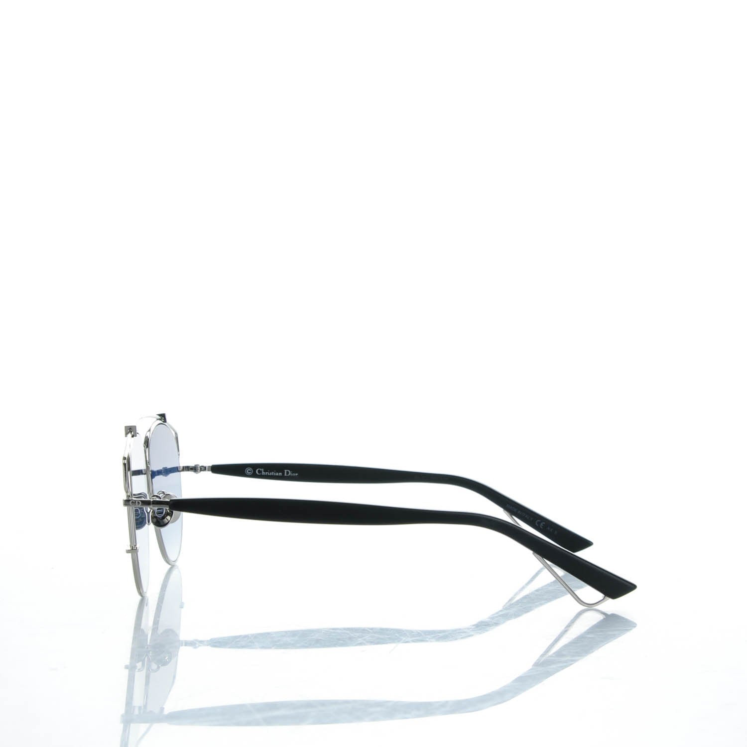 Christian Dior Technologic Sunglasses Silver Blue 2 of 8