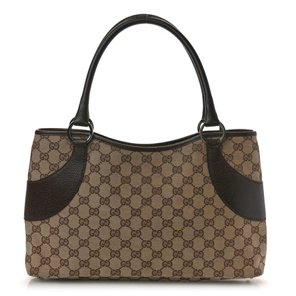 Gucci Monogram Shoulder Bag Dark Brown 1 of 13