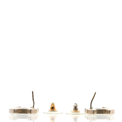 Chanel Lambskin CC Earrings Black 4 of 5