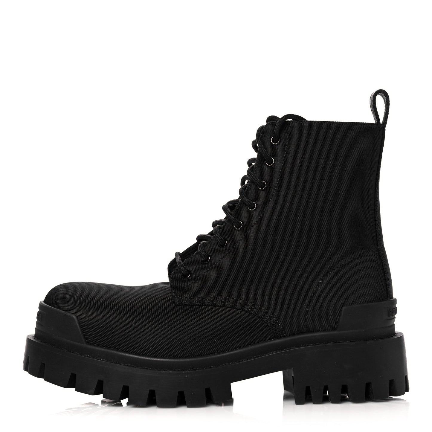 Nylon Womens Strike 20mm Lace Up Boots 37 Black