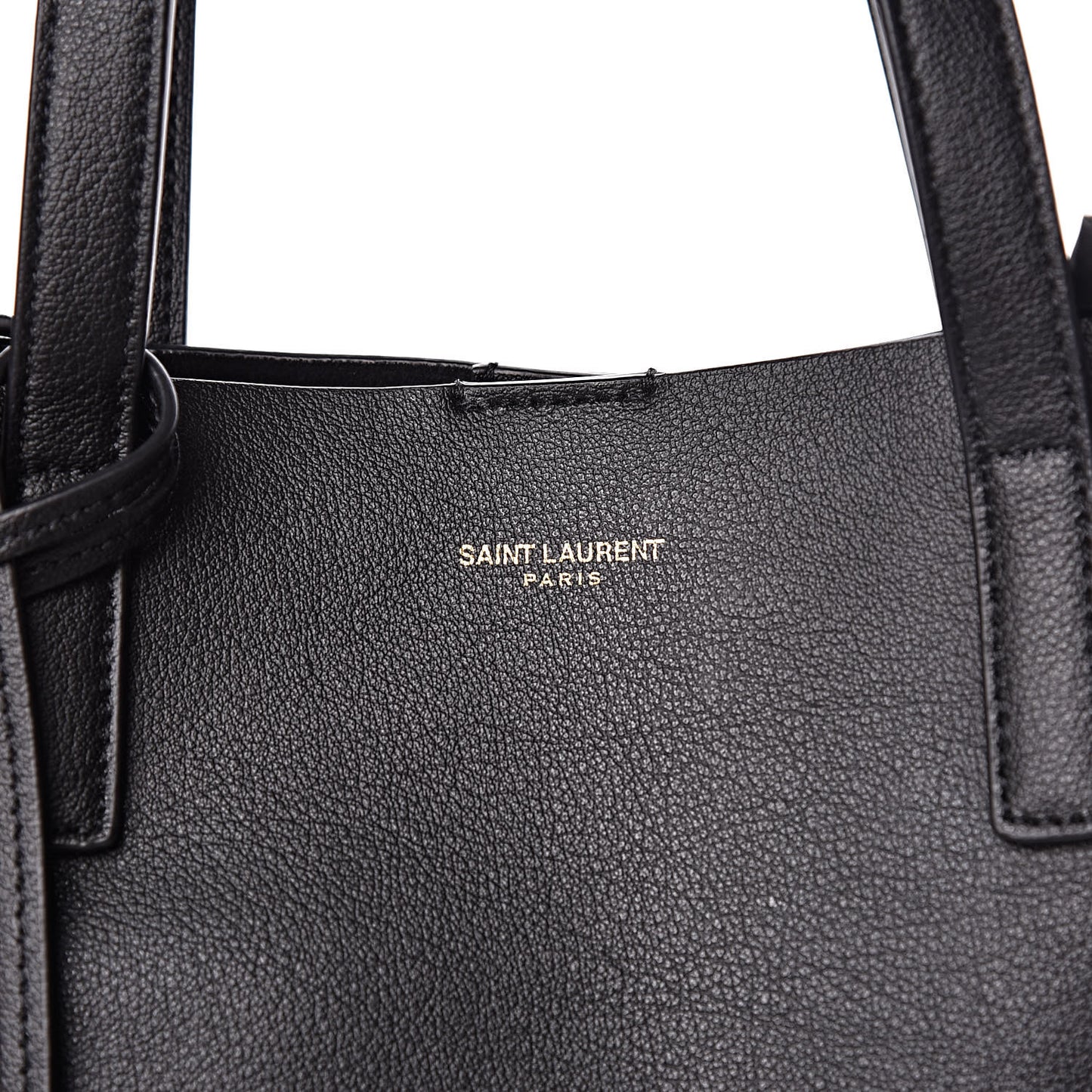 Calfskin Toy Shopping Tote Black