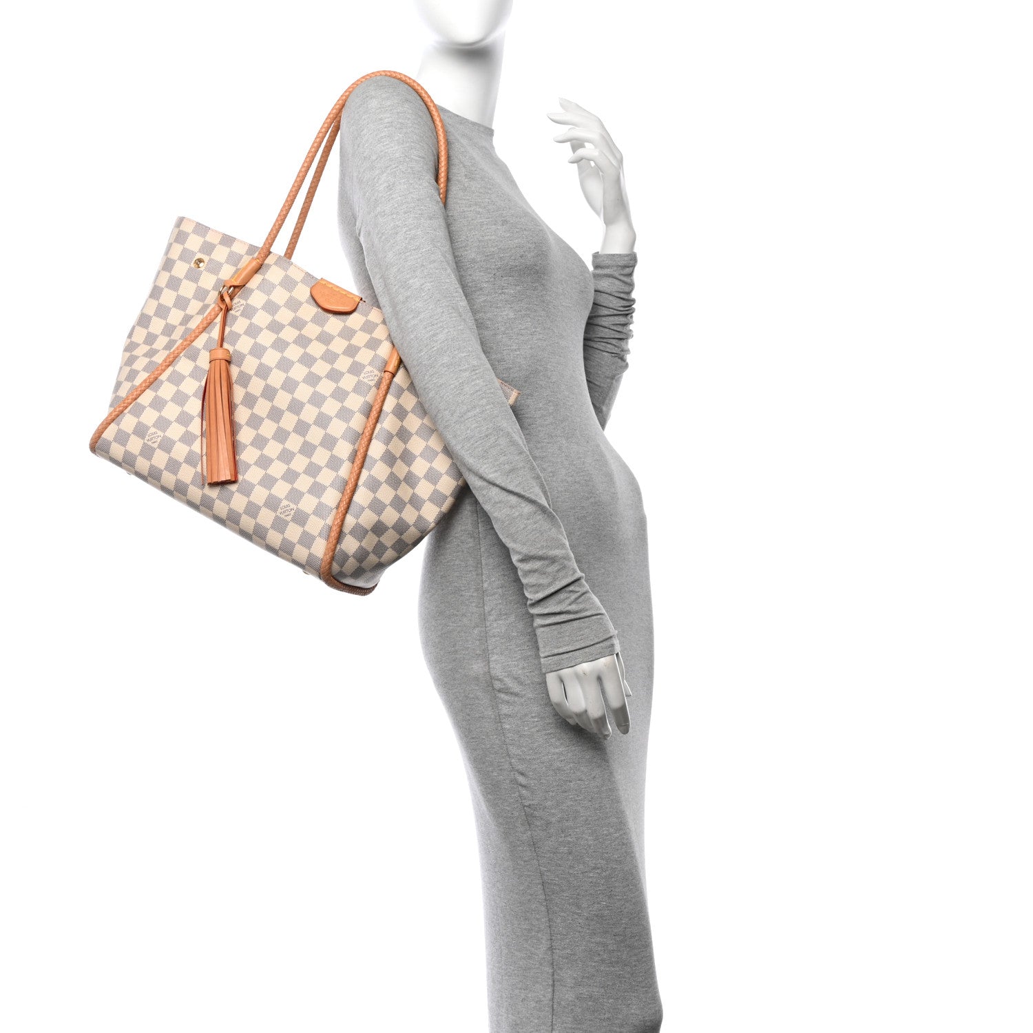 Louis Vuitton Damier Azur Propriano Rose Ballerine 2 of 16