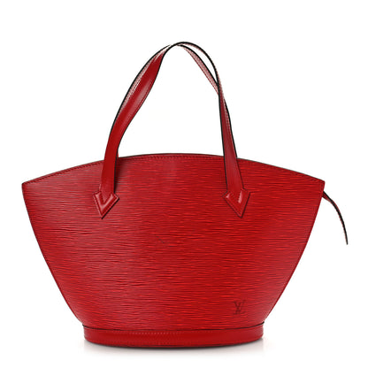 Louis Vuitton Epi Saint Jacques PM Castillan Red 1 of 9