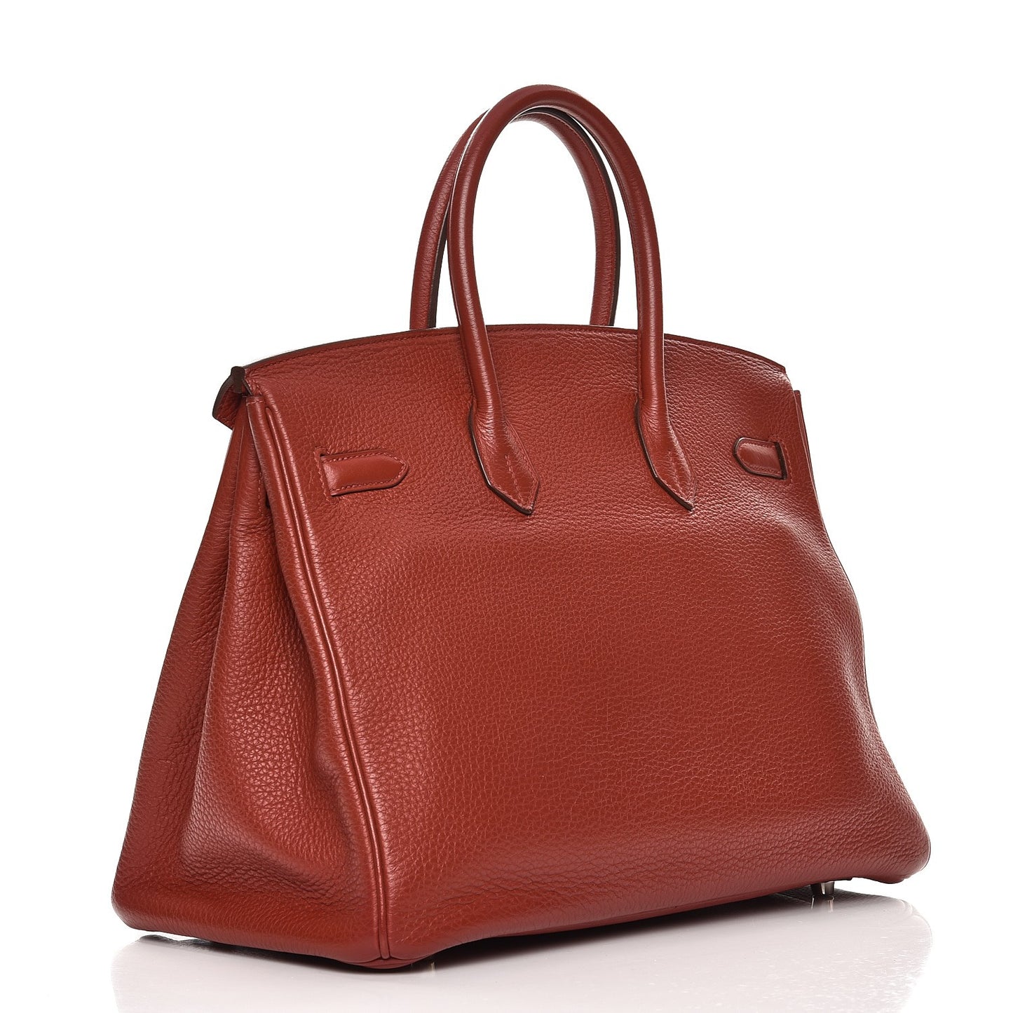 Taurillon Clemence Birkin 35 Rouge Venetian