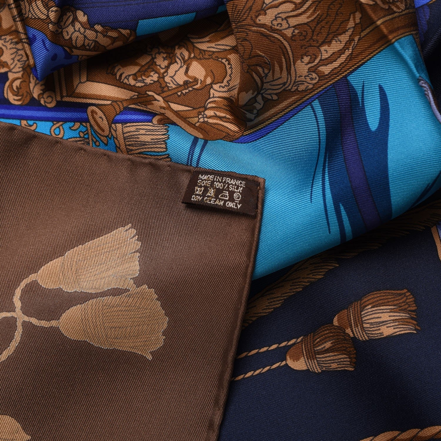 Hermes Silk Vue Du Carosse De La Galere La Reale Scarf 90 5 of 5