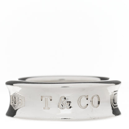 Tiffany Sterling Silver 1837 Band Ring 49 4.75 1 of 4