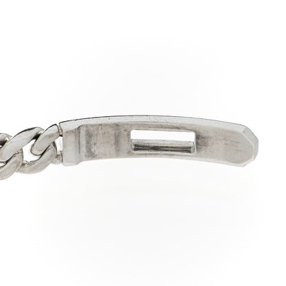 Hermes Sterling Silver TPM Kelly Gourmette Bracelet SH 4 of 4