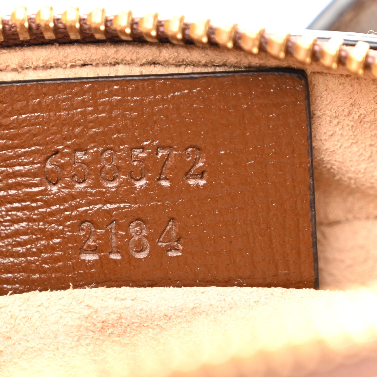 Gucci GG Supreme Monogram Azalea Calfskin Mini Retro Interlocking G Shoulder Bag Beige Ebony Brown Sugar 7 of 13