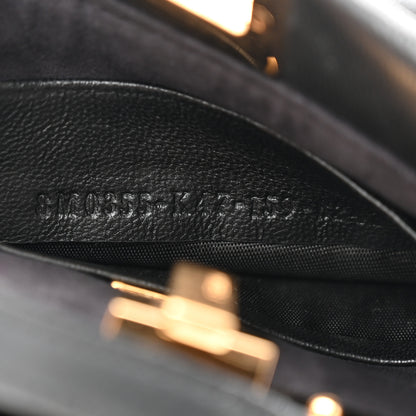 Fendi Nappa Micro Peekaboo Iconic Satchel Black 7 of 10