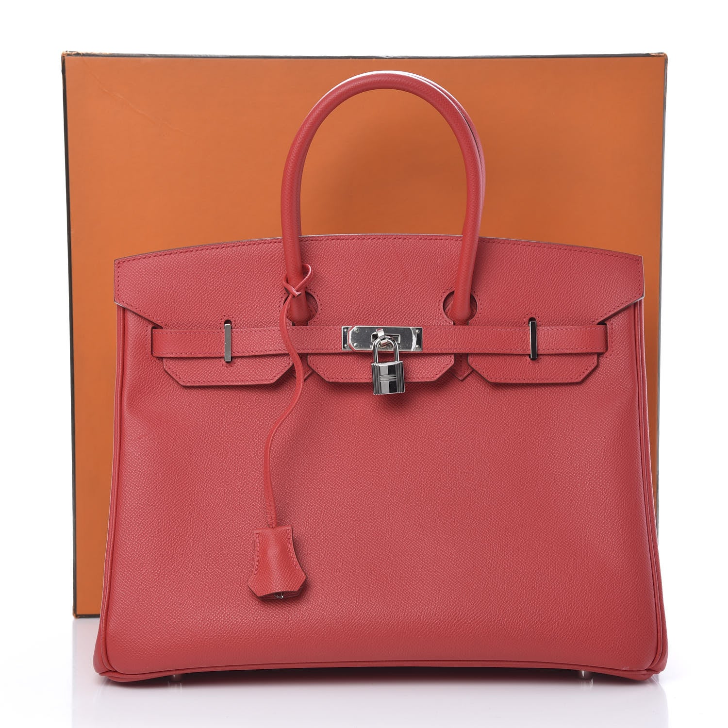 Hermes Epsom Birkin 35 Bougainvillea 13 of 13