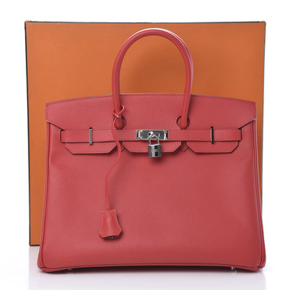 Hermes Epsom Birkin 35 Bougainvillea 13 of 13