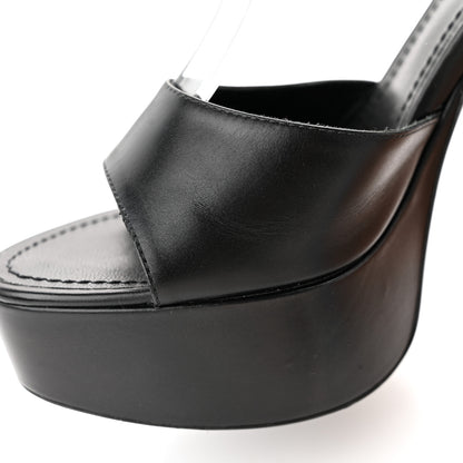 Louis Vuitton Monogram Afterglow Platform Sandals 39.5 Black 11 of 12
