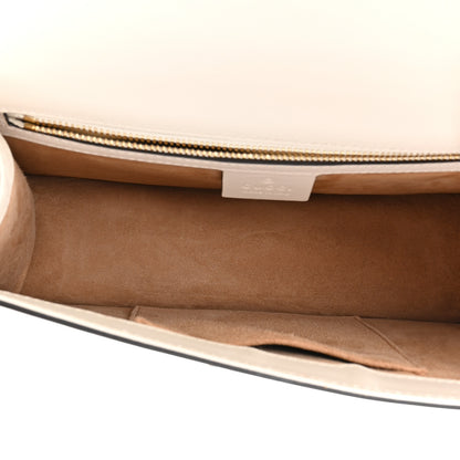 Gucci Calfskin Small Sylvie Shoulder Bag Off White 5 of 11