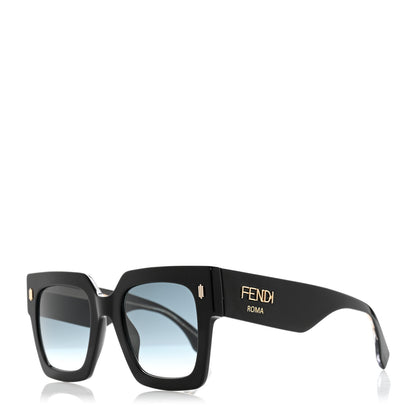 Fendi Acetate Fendi Roma Sunglasses FF 0457/G/S Black Blue 1 of 7