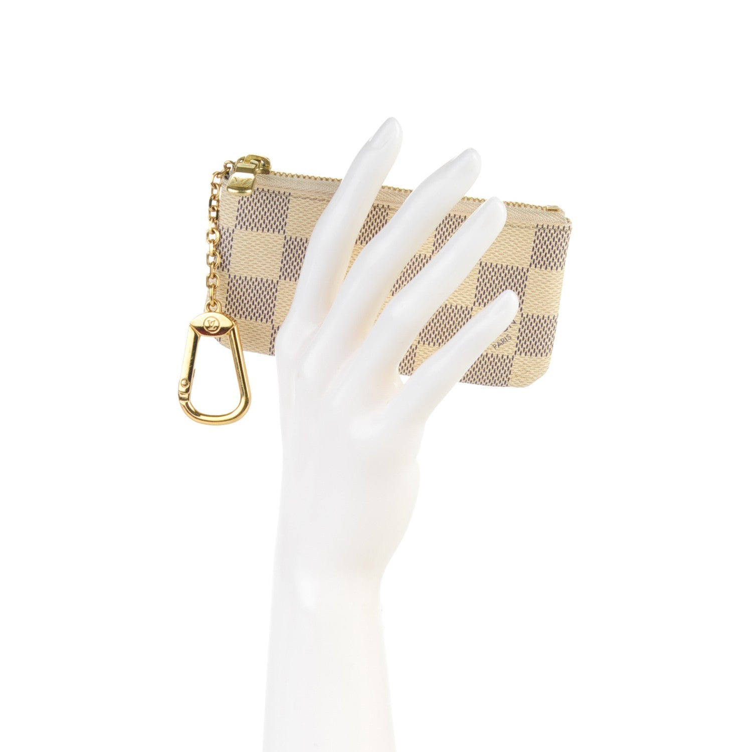 Louis Vuitton Damier Azur Key Pouch 2 of 7