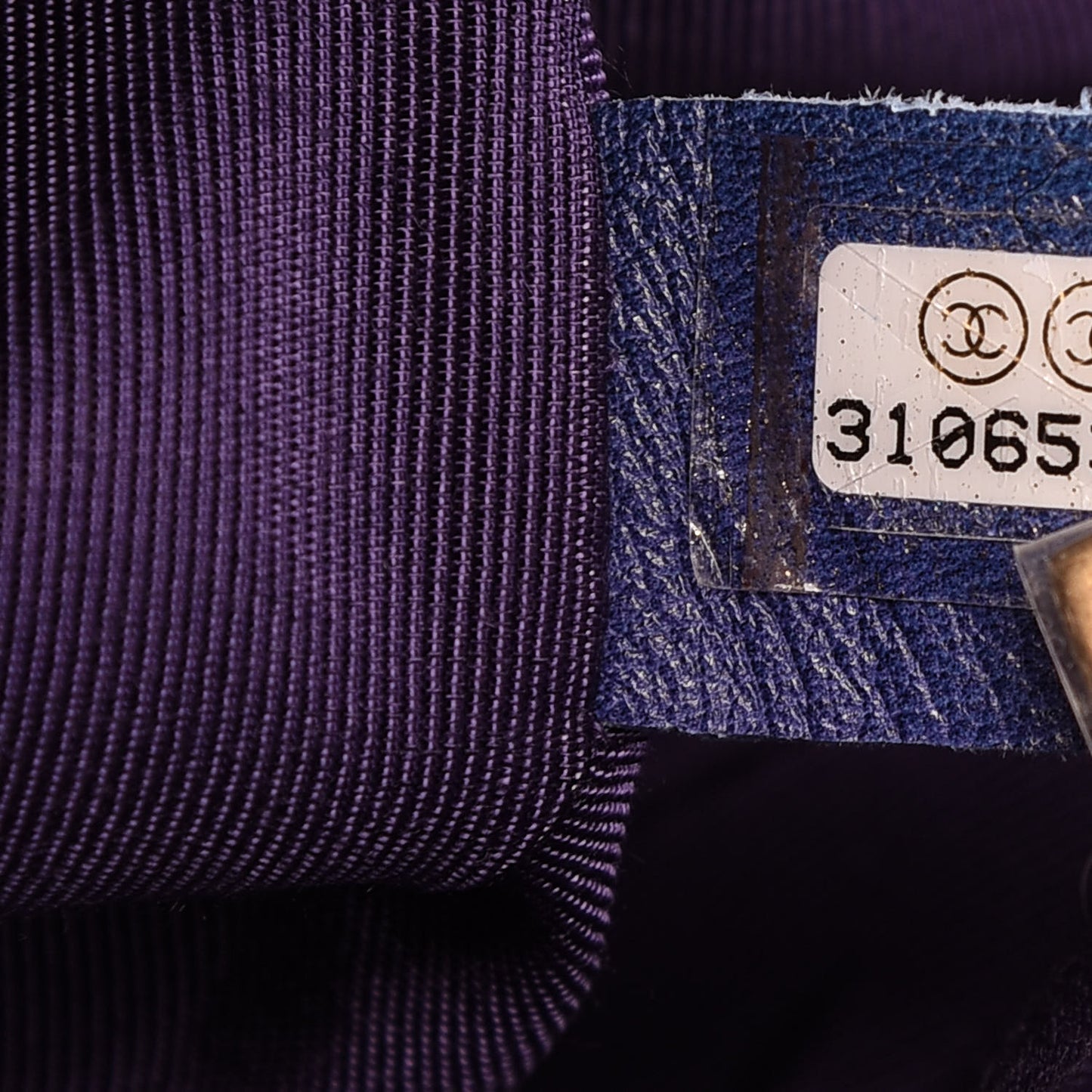 Tie Dye Calfskin Quilted Medium Chanel 19 Flap Blue Purple