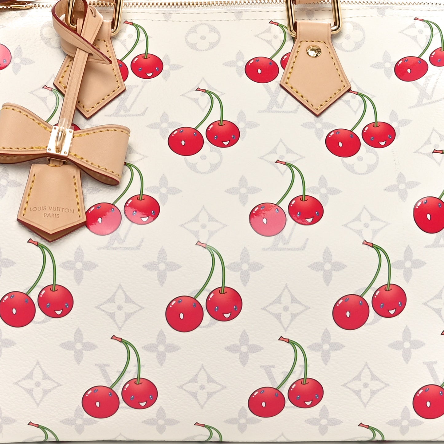 LV X TM Monogram Cerises Speedy Soft Bandouliere 30