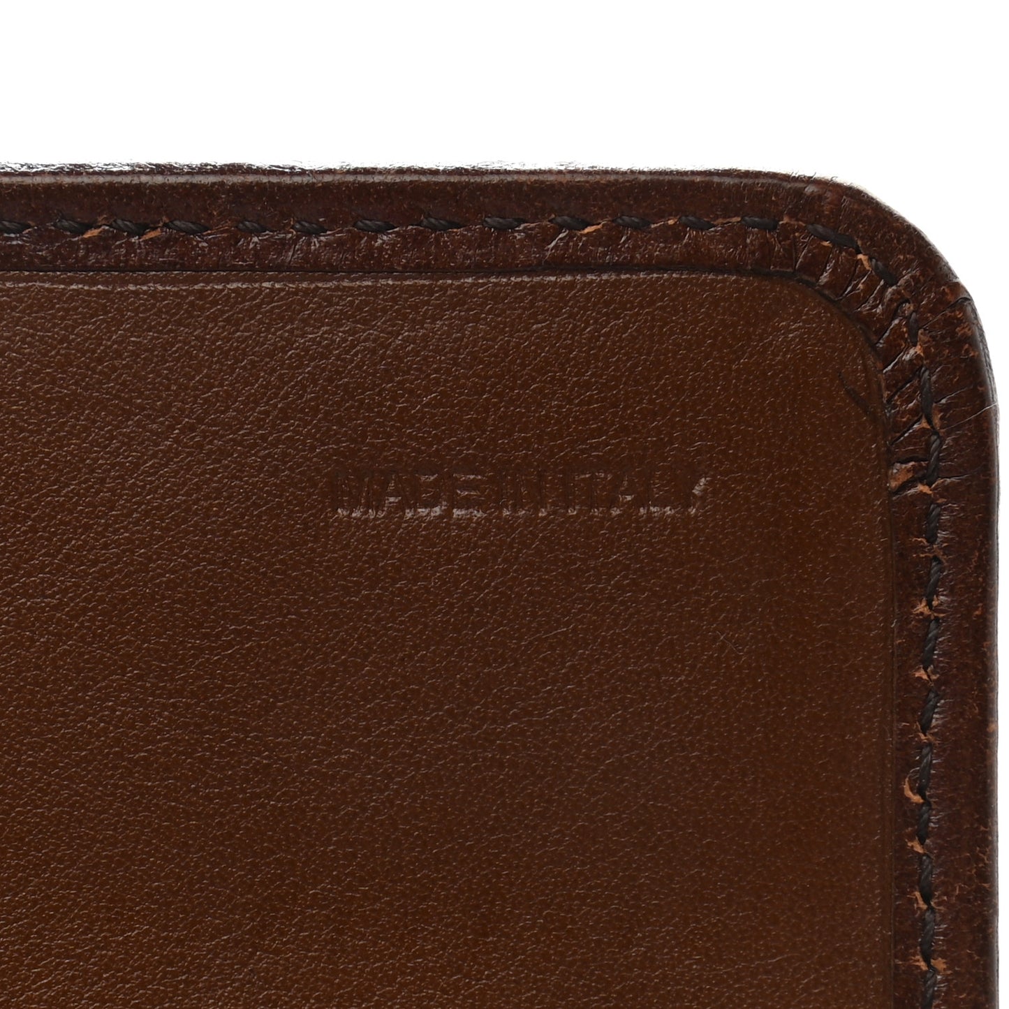 House Check Bridle Calfskin Penrose Continental Wallet Dark Tan