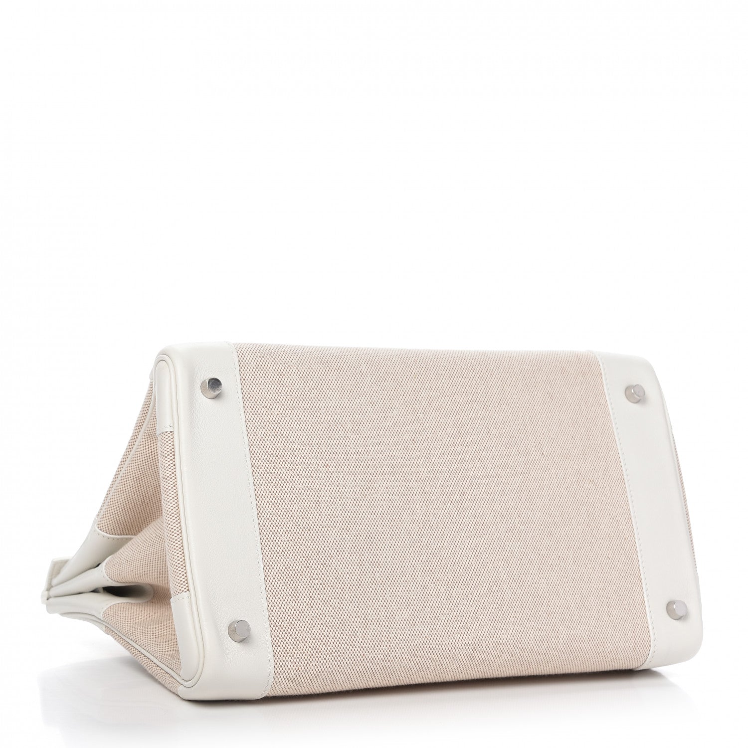 Hermes Toile Swift Birkin 35 White 4 of 9
