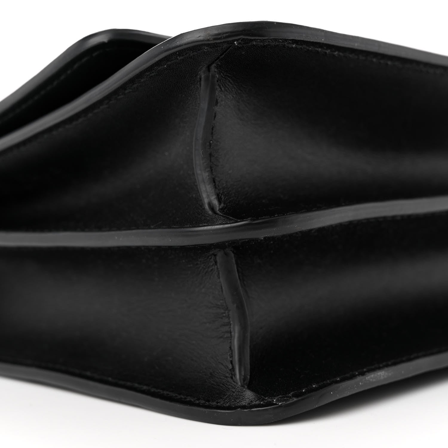 Burberry Calfskin Medium TB Bag Black 8 of 10