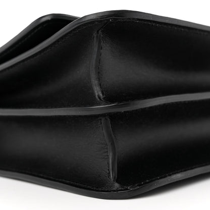 Burberry Calfskin Medium TB Bag Black 8 of 10
