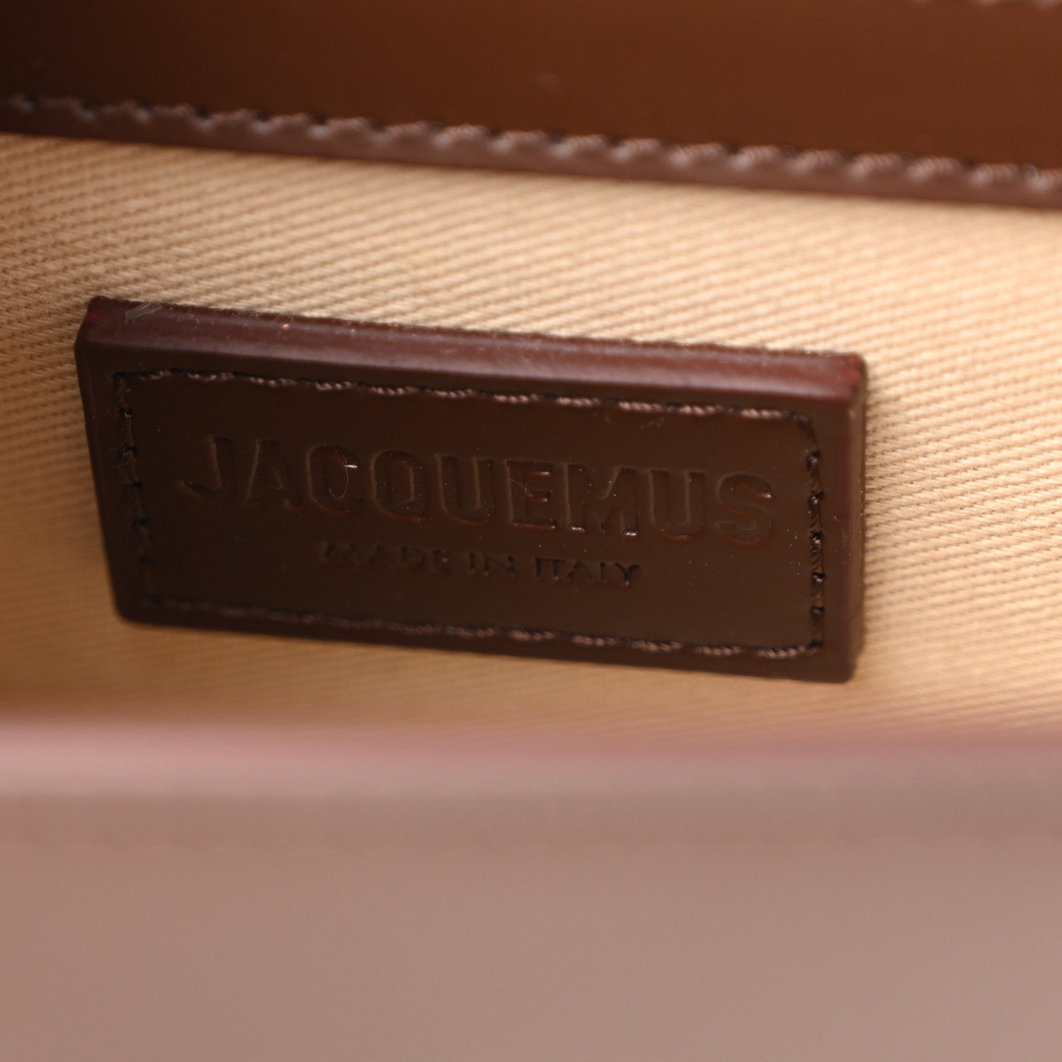 Jacquemus Smooth Calfskin Le Bambino Dark Brown 6 of 14