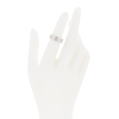 Cartier 18K White Gold 5.5mm LOVE Ring 48 4.5 2 of 4