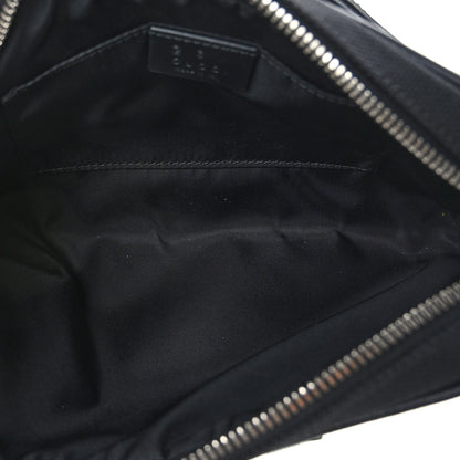 Gucci Canvas Web Slim Belt Bag Black 6 of 9