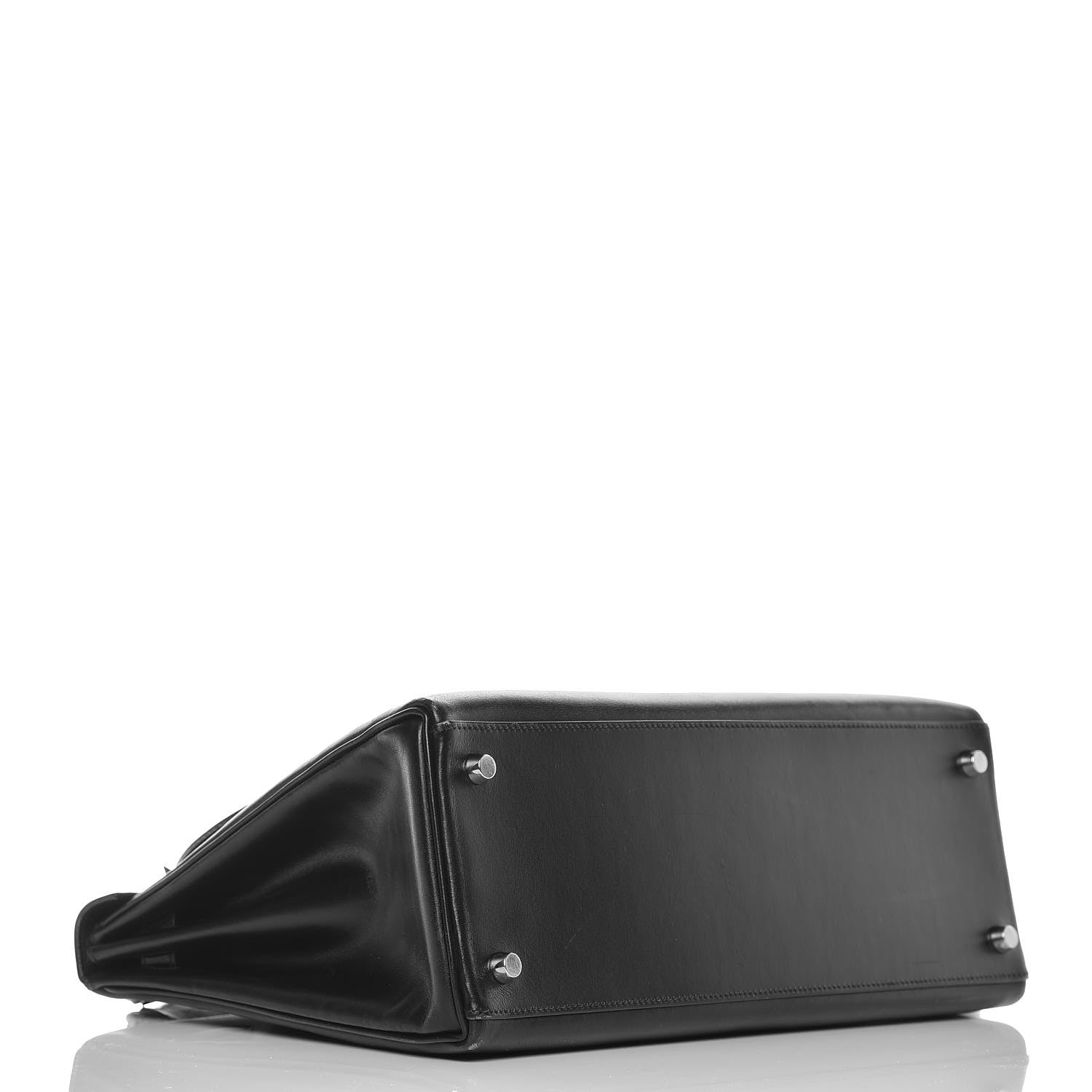 Hermes Box Kelly Retourne 32 Black 3 of 15
