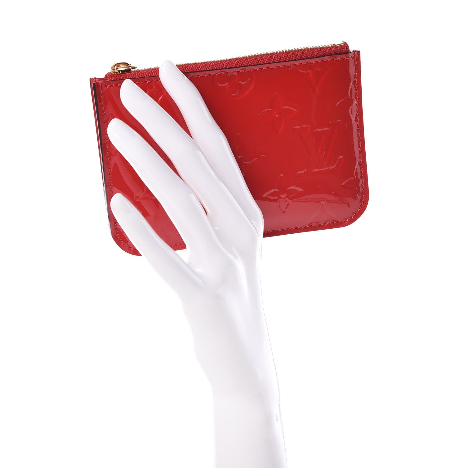 Louis Vuitton Vernis Key Pouch NM Cherry 2 of 8