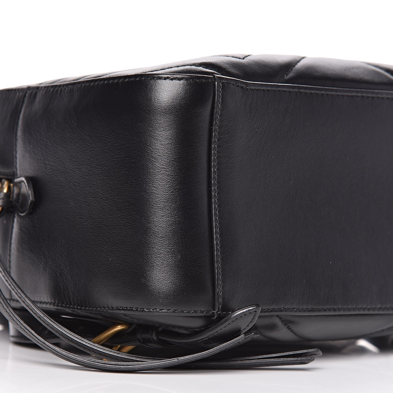 Gucci Calfskin Matelasse GG Marmont Backpack Black 11 of 12