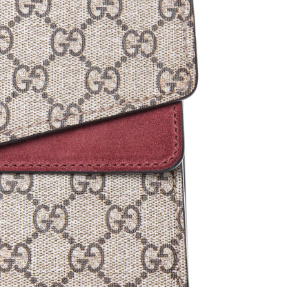 Gucci GG Supreme Monogram Blooms Medium Dionysus Shoulder Bag Beige Multicolor Dry Rose 10 of 13