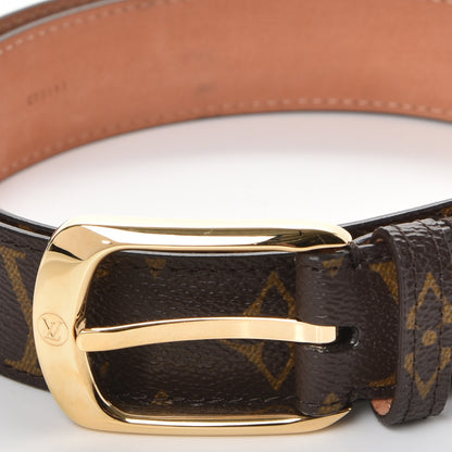 Louis Vuitton Monogram Ellipse Belt 85 34 3 of 9