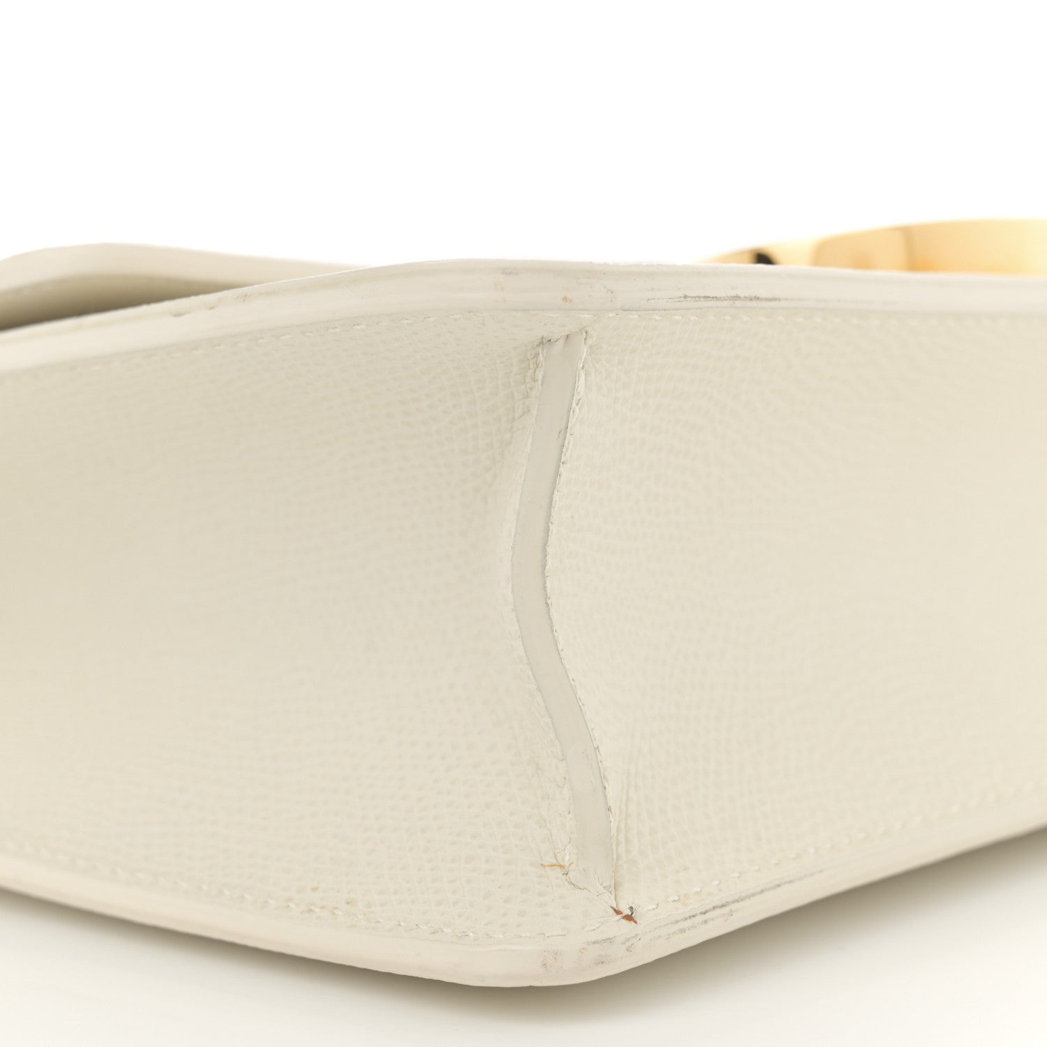 Christian Dior Grained Calfskin 30 Montaigne Flap Bag White 9 of 13