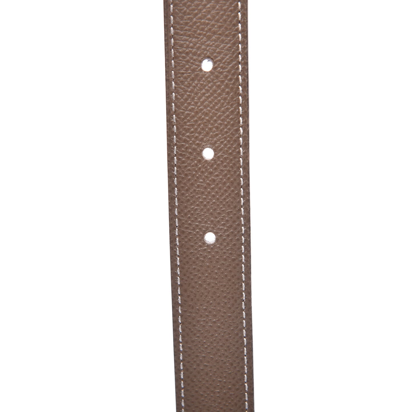 Box Epsom 32mm Collier De Chien CDC Belt 85 Black Etoupe