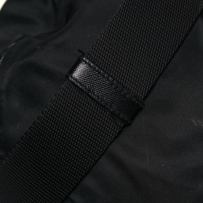 Prada Tessuto Nylon Saffiano Duffle Black 16 of 26