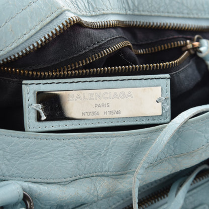 Balenciaga Agneau Classic Hardware City Bleu Dragee 7 of 22