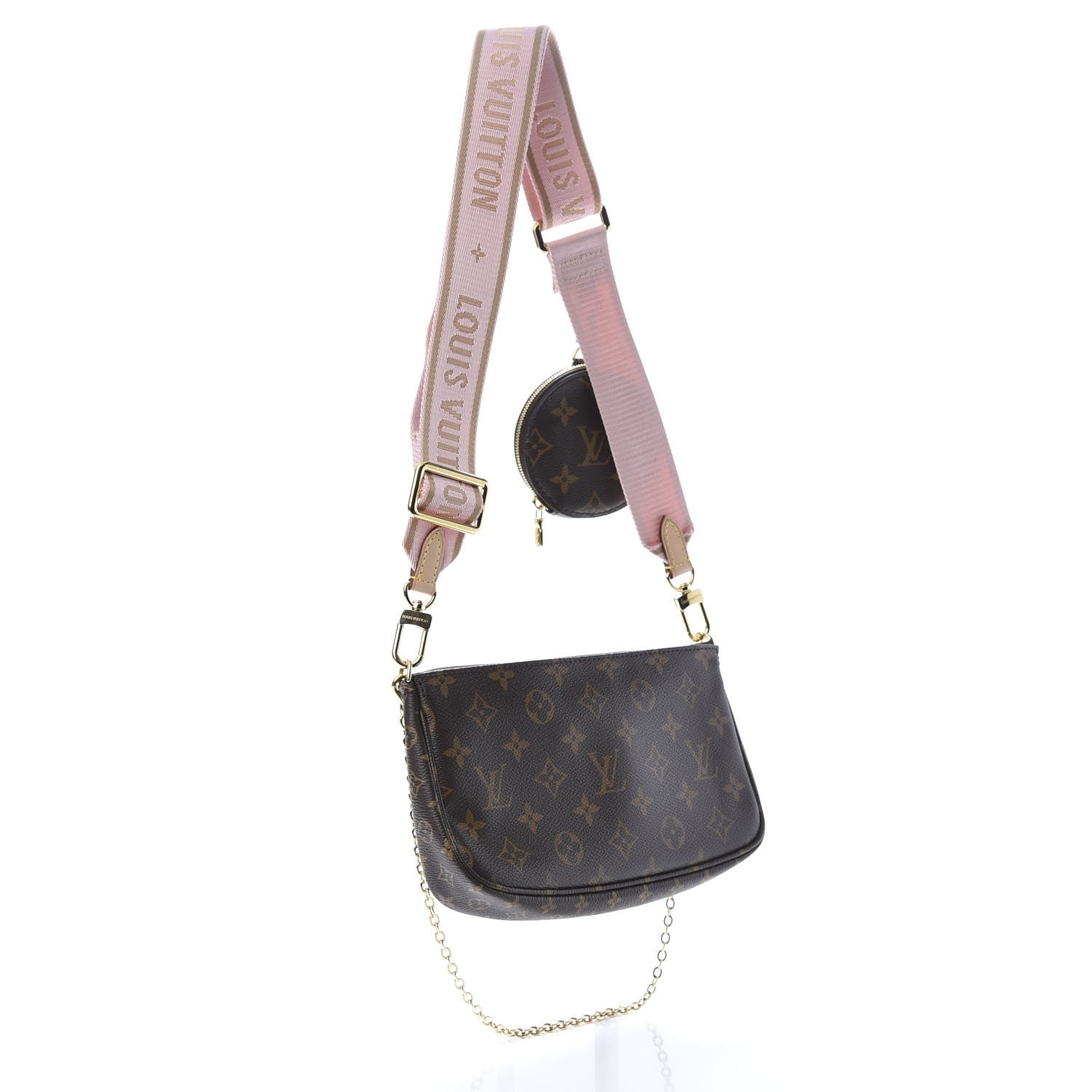 Louis Vuitton Monogram Multi Pochette Accessories Rose Clair 3 of 13