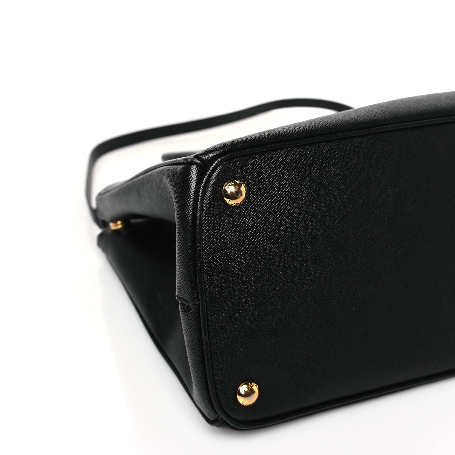 Prada Saffiano Medium Galleria Double Zip Tote Black 7 of 8