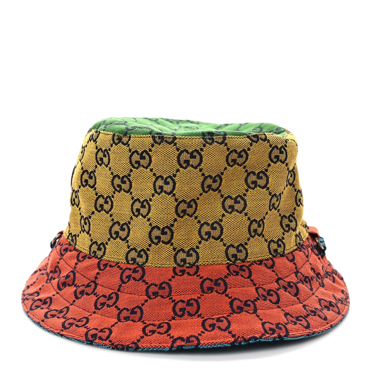 Monogram Multicolor Reversible Bucket Hat Yellow Multicolor