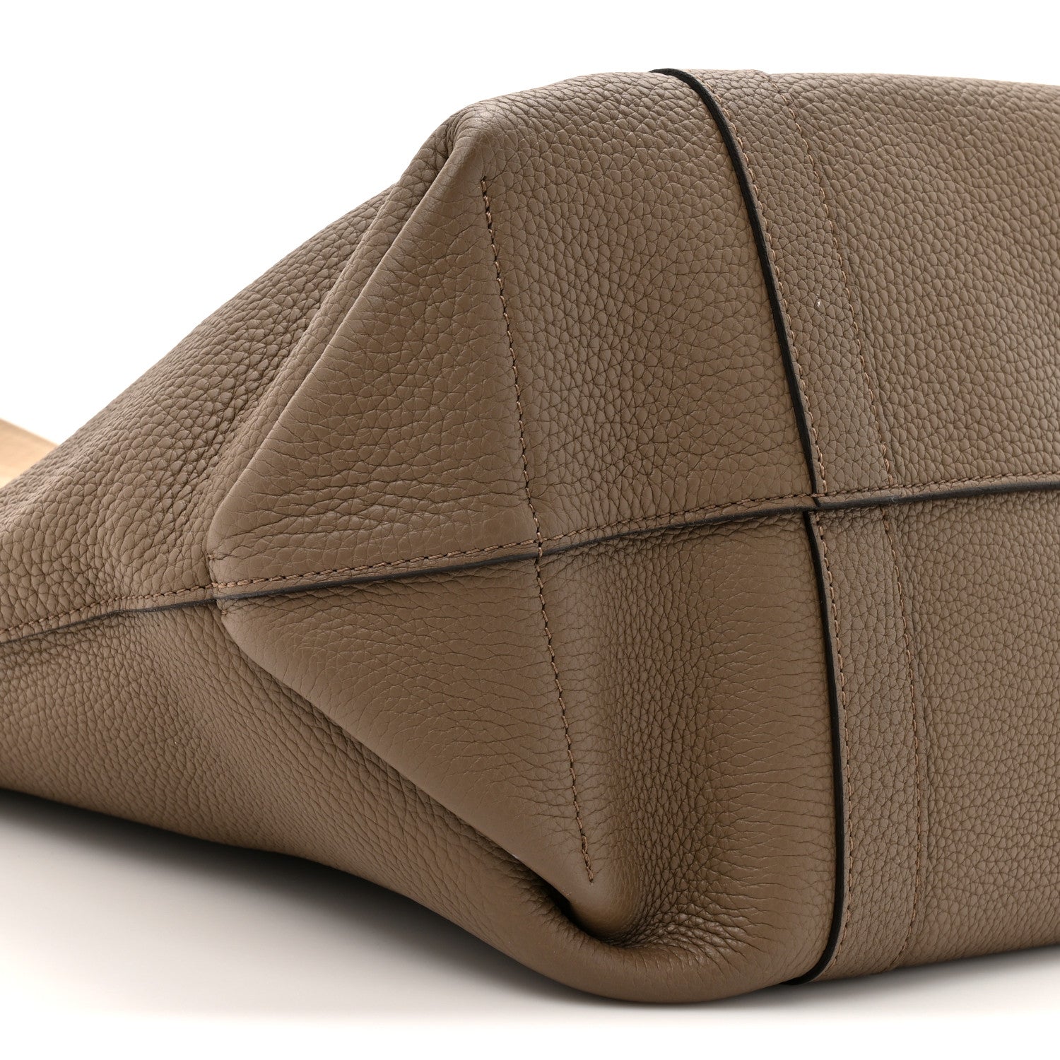 Moynat Taurillon Duo Cabas MM Tote Taupe 10 of 11