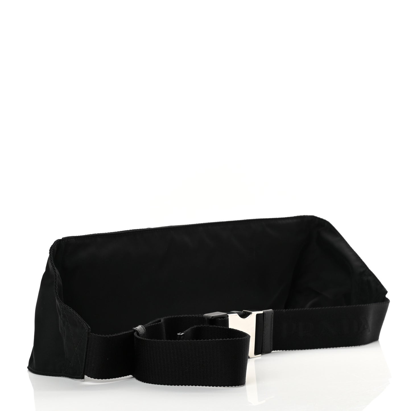 Tessuto Nylon Montagna Belt Bag Black