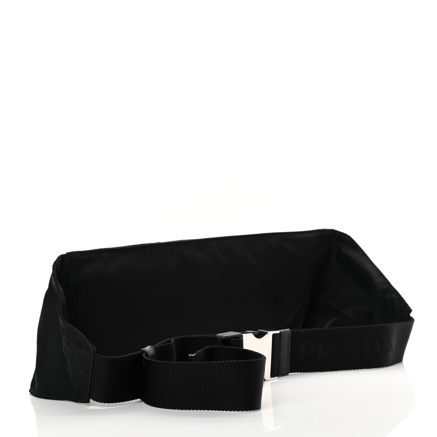 Prada Tessuto Nylon Montagna Belt Bag Black 4 of 12