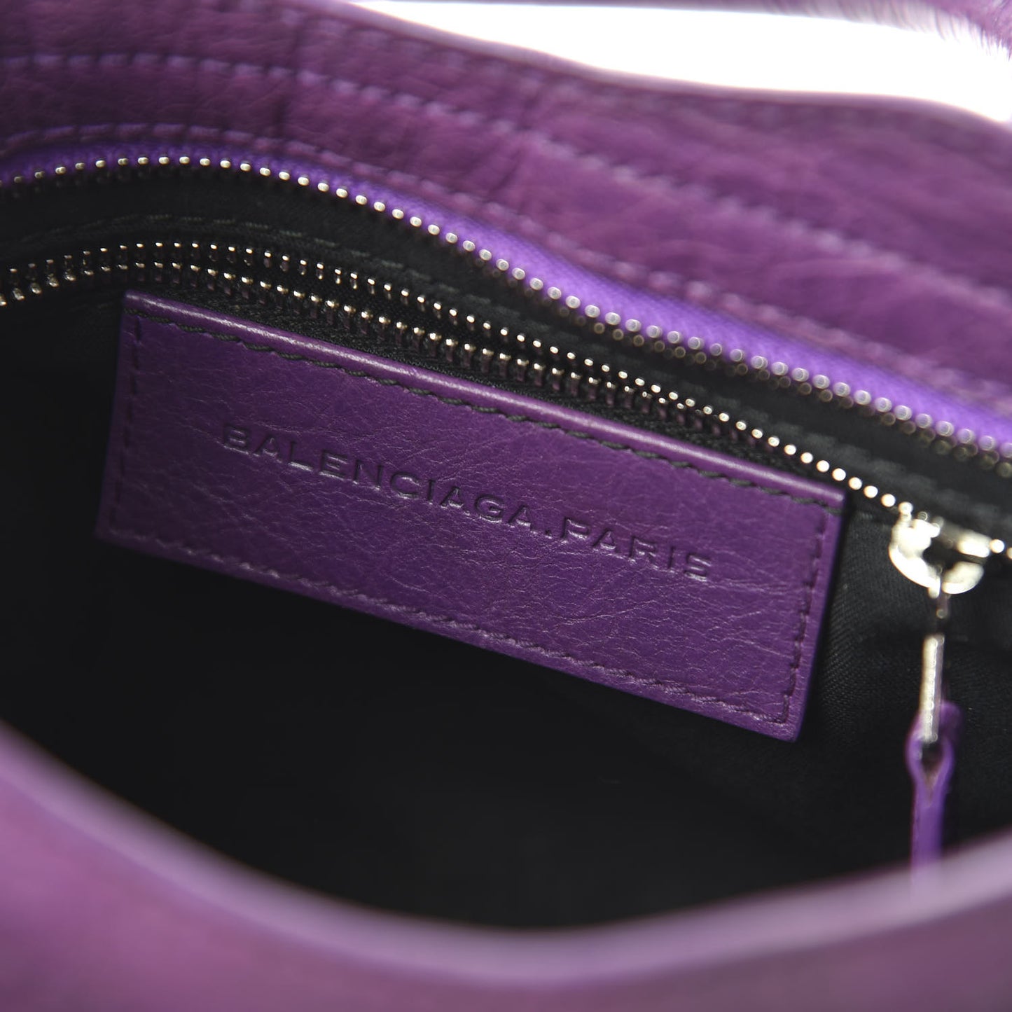 Agneau Giant 12 Silver Hardware Mini City Ultraviolet